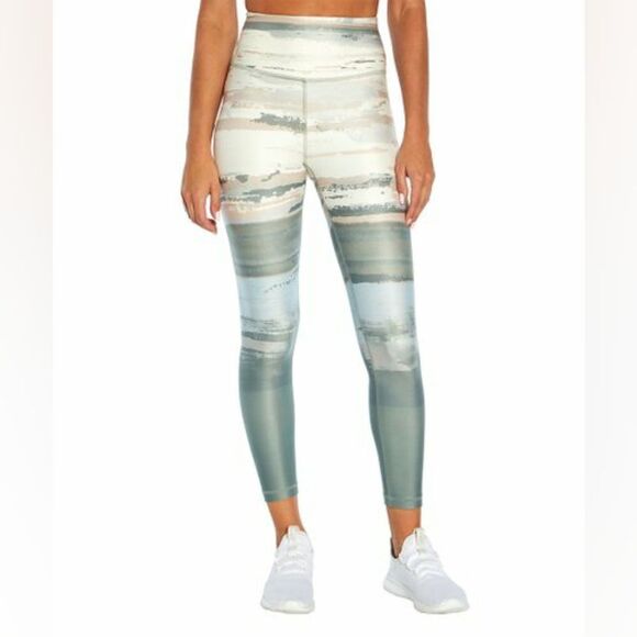 Marika Tie-Dye High-Waist Ankle Leggings sz Med - Picture 1 of 15